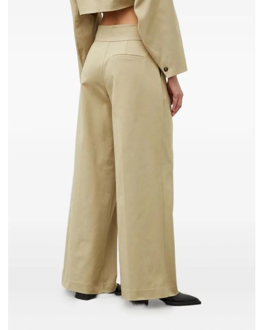 Day Birger et Mikkelsen Natural Maverick Pleated Trousers