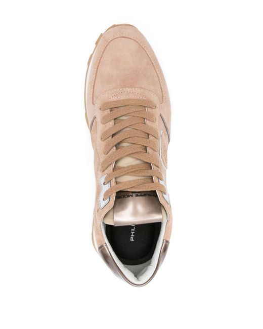 Philippe Model Pink Tropez Haute Lace-up Sneakers