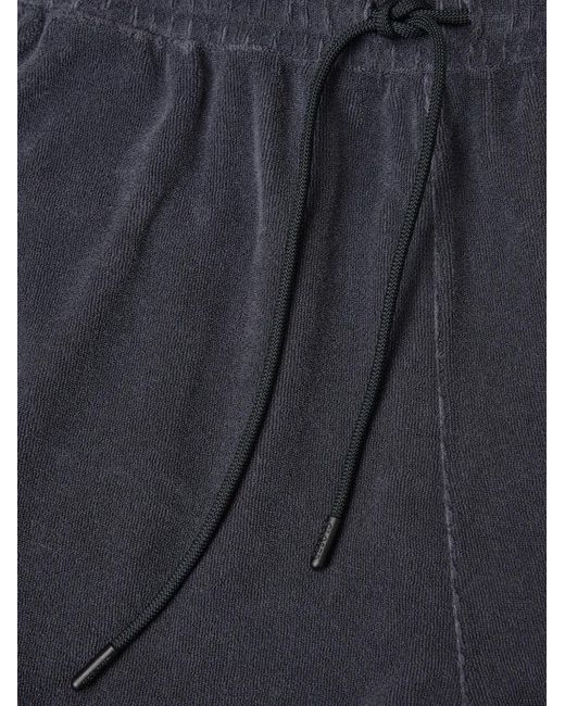 Closed Blue Drawstring Track Shorts for men