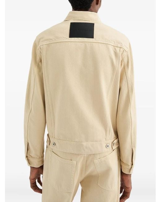 Jil Sander Natural Denim Jacket for men
