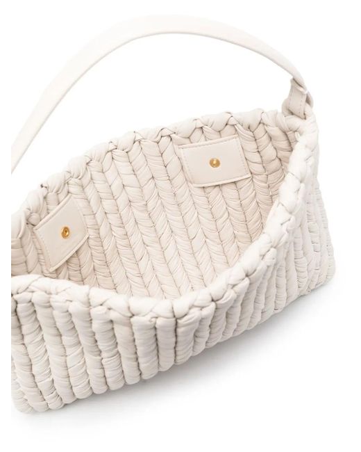 Nanushka White The Square Shoulder Bag
