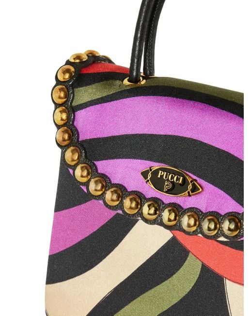 Borsa A Spalla Sparkle di Emilio Pucci in Pink