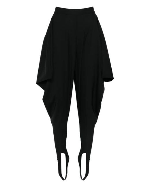 Pantalon À Détails De Sous-Pieds Burc Akyol en coloris Black