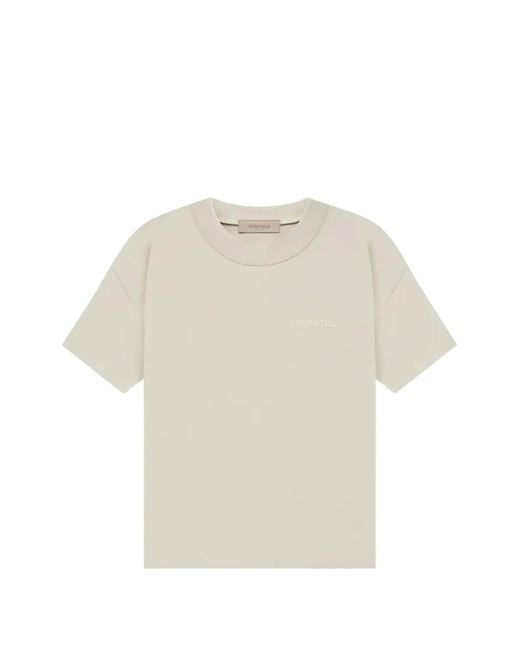 Fear Of God White Essentials T-Shirt for men