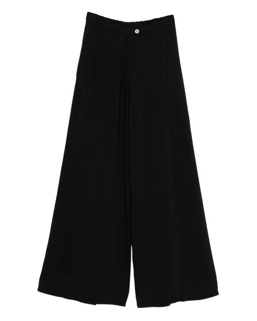 forte_forte レディース ブラック タックパンツ 【公式通販】
