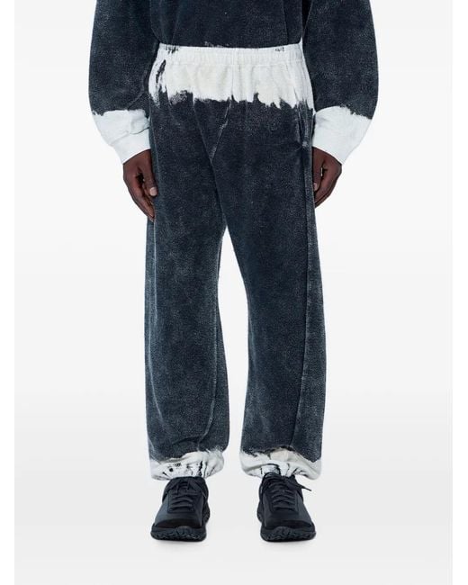NOMARHYTHM Blue Elasticated-Waist Track Pants for men