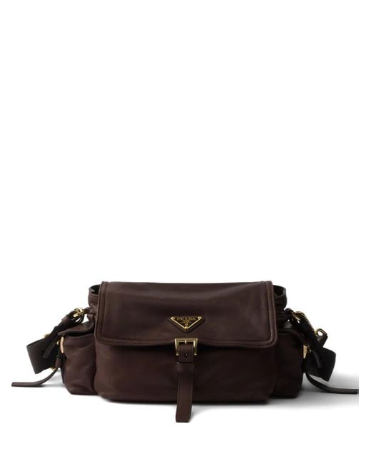 Borsa A Spalla Explore di Prada in Brown