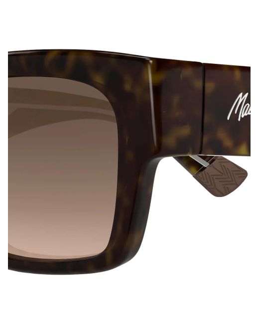 Maui Jim Brown Kenui Tortoiseshell Square Sunglasses