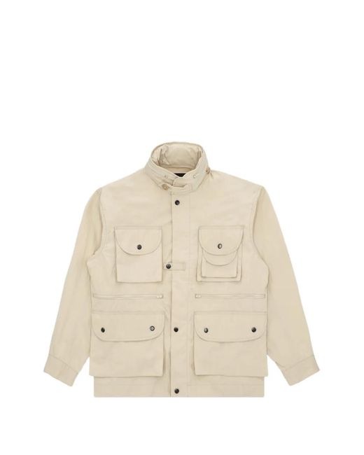 Fortela Natural Veste Militaire Tpage À Poches Multiples for men
