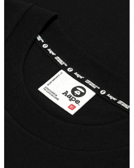メンズ Aape By A Bathing Ape Ape Head Tシャツ Black