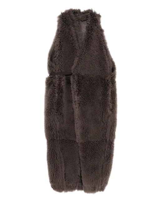 Rick Owens Brown Cyclops Coat