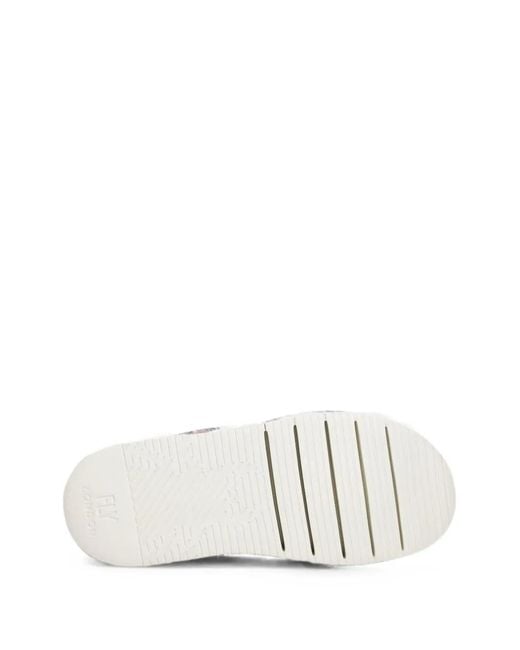 Fly London Pink Suede Sneakers