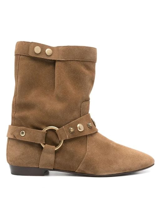 Isabel Marant Brown Stania Boots