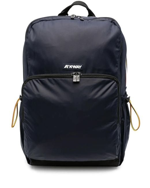 K-Way Rucksack Mit Kordelzug in Blue für Herren