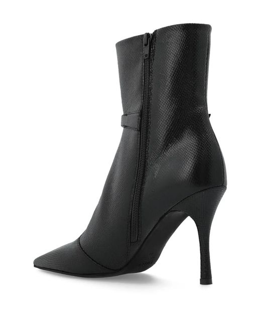 Furla Black Heeled Boots