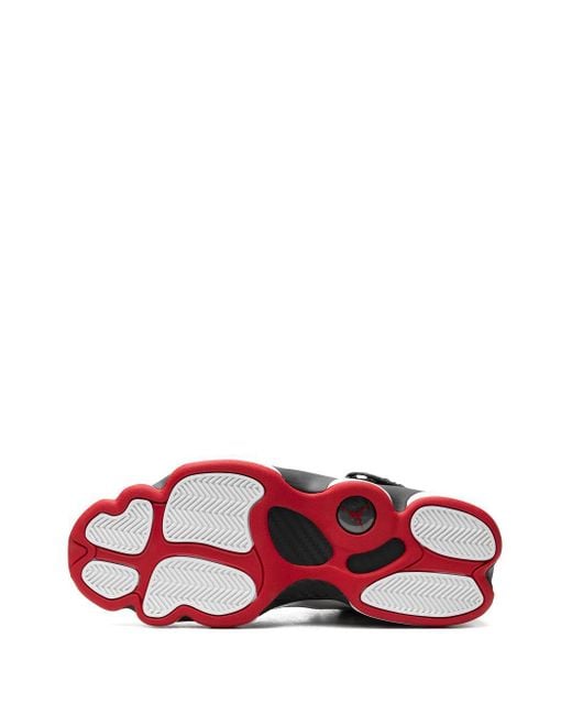 Nike Black 6 Rings "wht/blk/red" Sneakers
