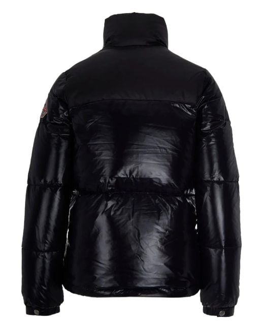 Pyrenex Black Zip-Up Puffer Jacket