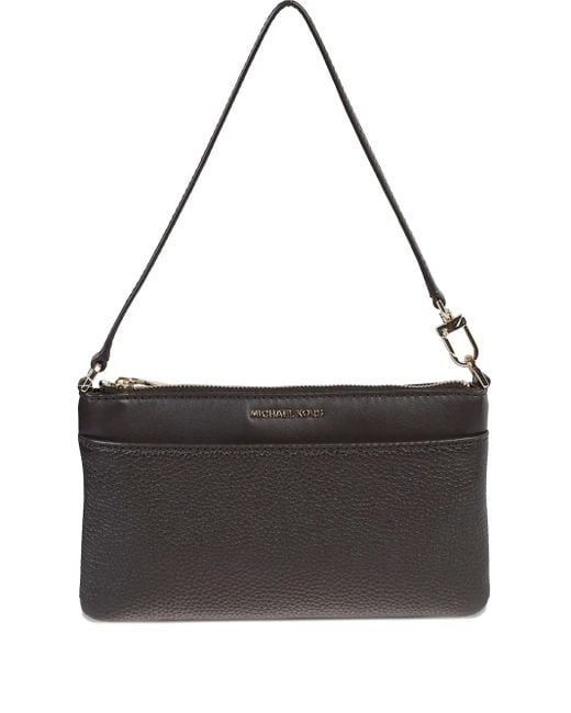 Michael Kors Black Schultertasche mit Reißverschluss