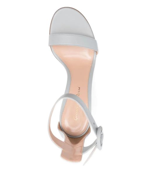 Gianvito Rossi White 85Mm Portofino Sandals