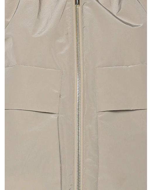 ARMANI EXCHANGE Natural Hooded Flap-Pocket Jacket