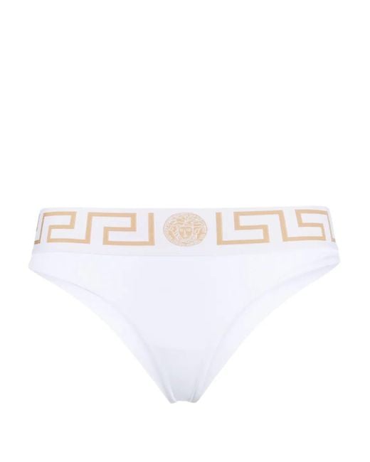Culotte Greca Border Versace en coloris White