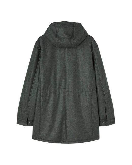 RETORI Gray Padded Hooded Parka for men