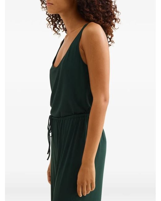 Eres Green Anae Scoop-Neck Top