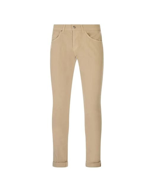 Dondup Natural Logo-Plaque Skinny Jeans for men