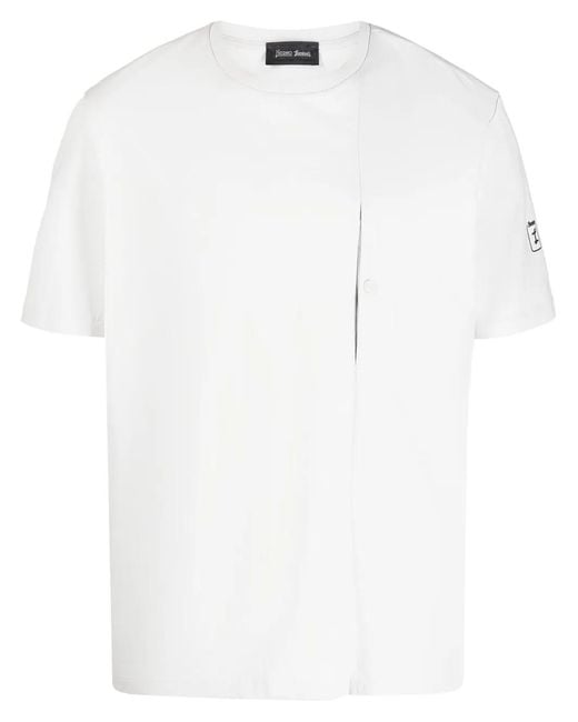 Herno メンズ ホワイト チェストポケット Tシャツ 【公式通販】