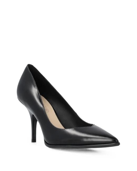 Pinko Black Logo-Plaque Pointed-Toe Pumps