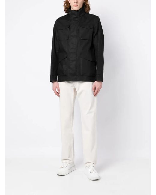 Herno Black Classic Tailored Down Jacket For for men
