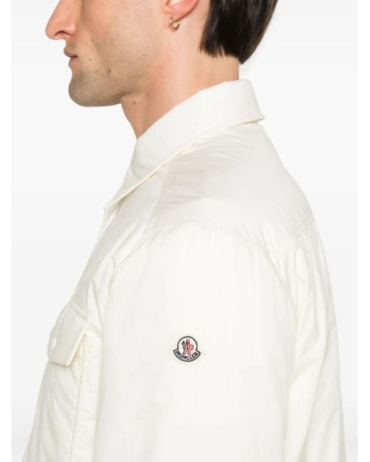 Moncler White Arpont Jacket for men