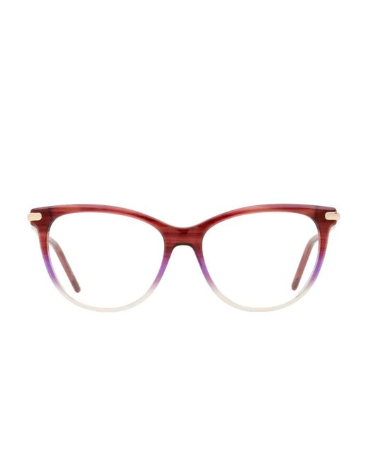 Longchamp Green Oval-Frame Glasses