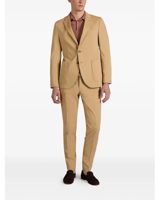 Incotex Natural Patch-Pocket Blazer for men