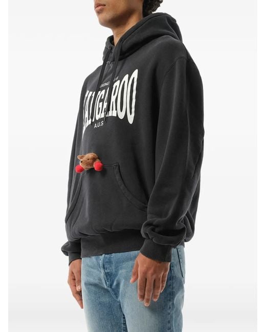 Doublet Black X Marais Graphic-Print Hoodie for men