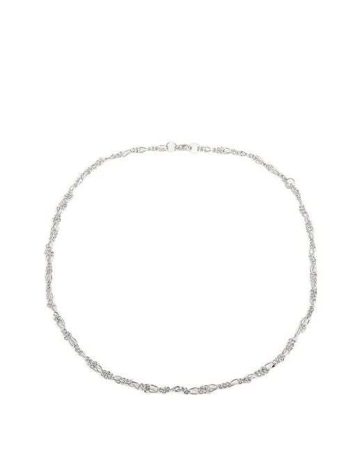 Our Legacy White Barbwire Necklace