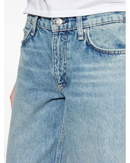 Rag & Bone Blue Saige Denim Jeans