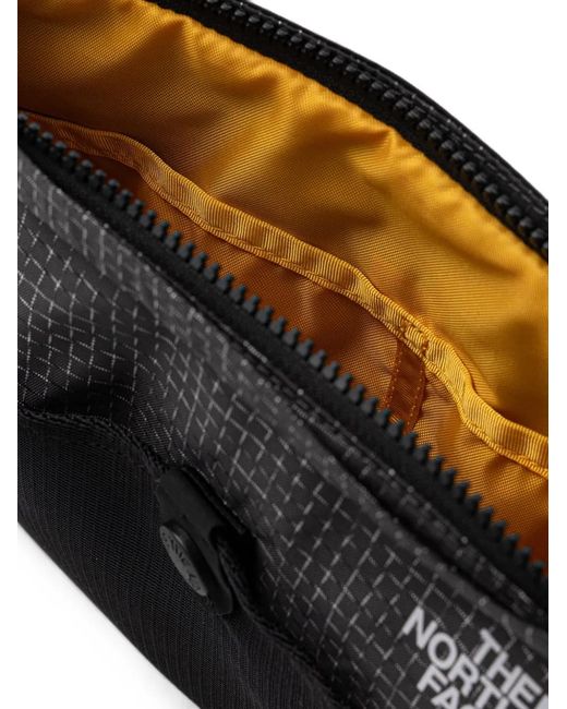 The North Face Black Clyffe Grid-Pattern Mesh-Panel Shoulder Bag