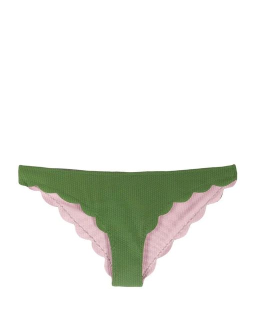 Marysia Swim Green Wide Santa Clara Bikini Bottom