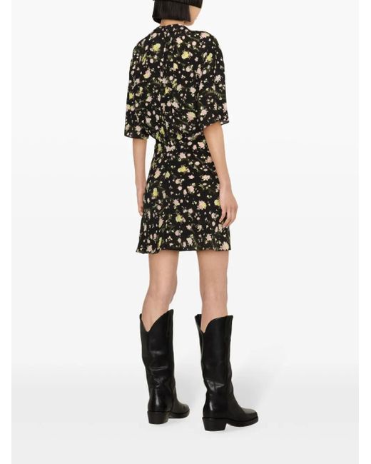 Zadig & Voltaire Black Midi Dress