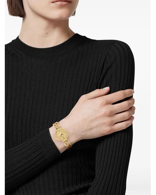 Versace Metallic Greca Labyrinth 28Mm