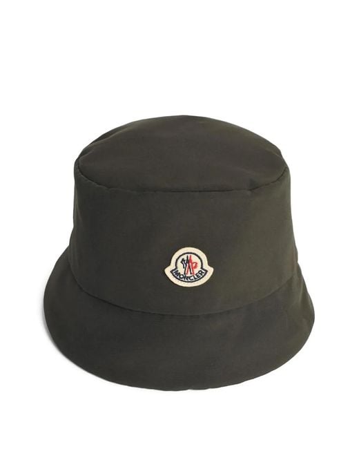 Moncler Black Quilted Reversible Bucket Hat