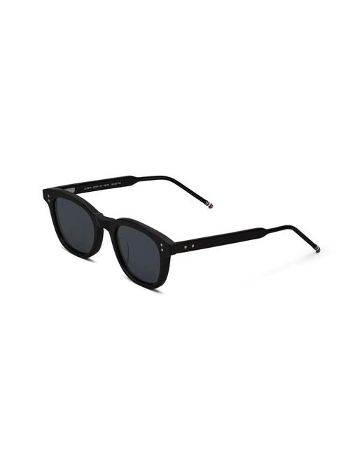 Thom Browne Black Square-Frame Sunglasses
