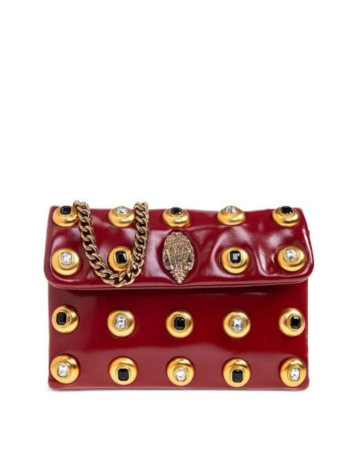 Kurt Geiger Gem Kensington ショルダーバッグ S Red