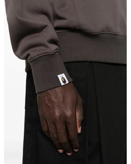 A Bathing Ape Brown Shark Hoodie for men