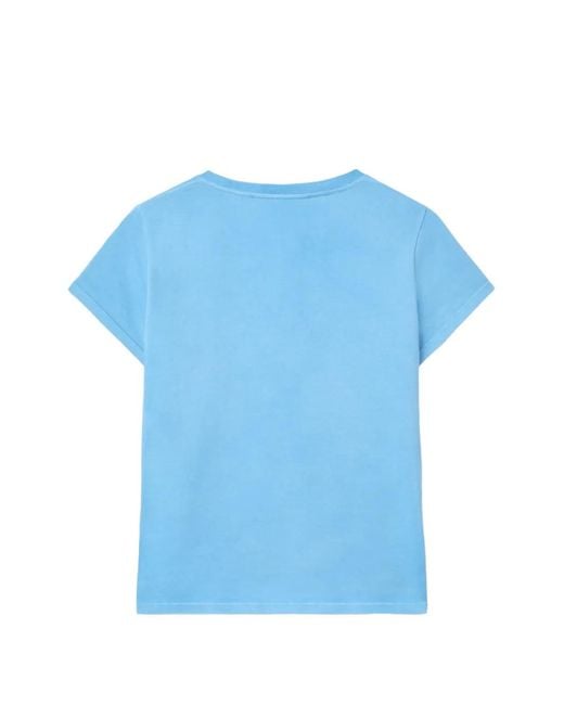 LaDoubleJ Blue Graphic T-Shirt