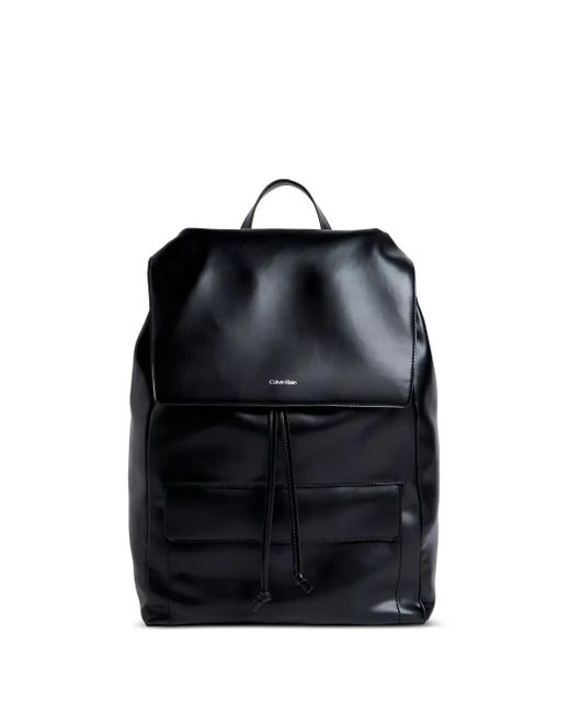 Calvin Klein Rugzak Met Klepzak in het Black voor heren