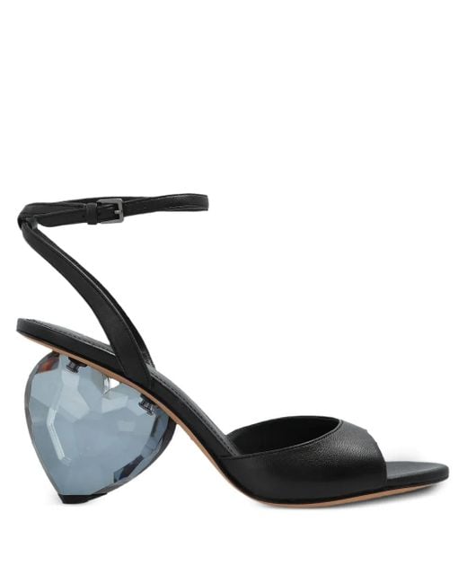 Kate Spade Black Heart Heel Sandalen 90mm