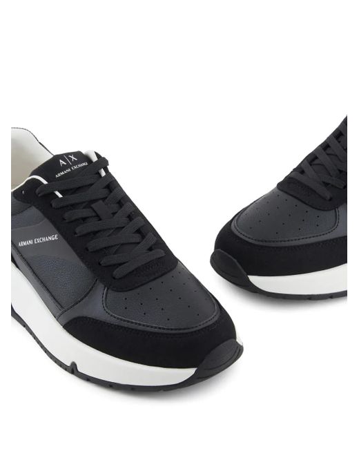 メンズ ARMANI EXCHANGE ロゴ スニーカー Blue