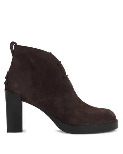 Tod's Chukkah 80mm レースアップブーツ Brown